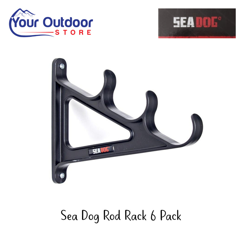 Sea Dog Rod Rack | Hero Image Showing All Logos And Titles.