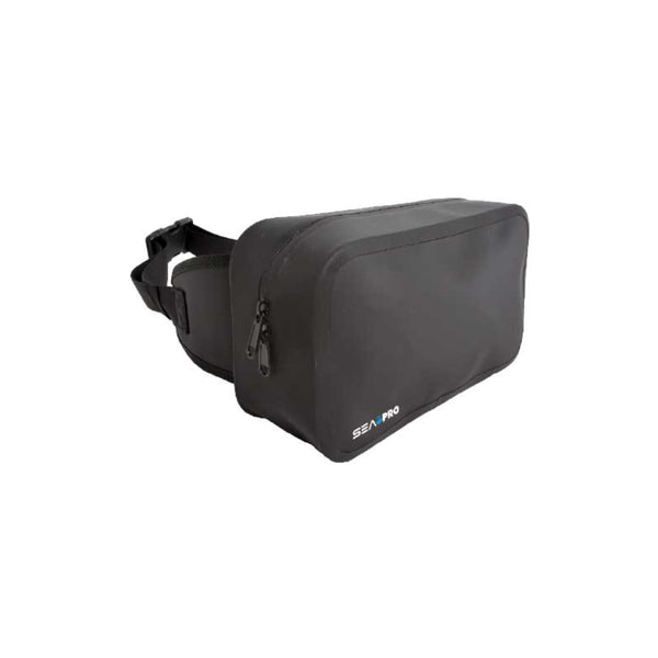Black | Sea Pro Waterproof Bum Bag Image Showing No Logos Or Titles.