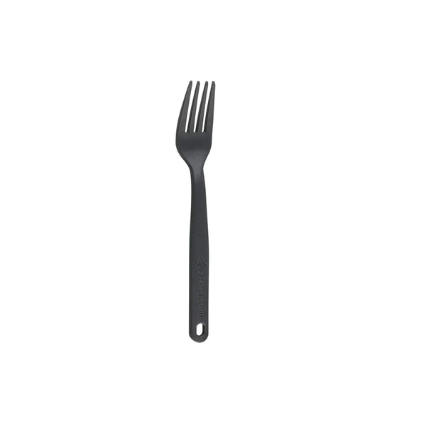 Charcoal | Sea To Summit Camp Cutlery 3 Piece Set Image Showing The Fork.