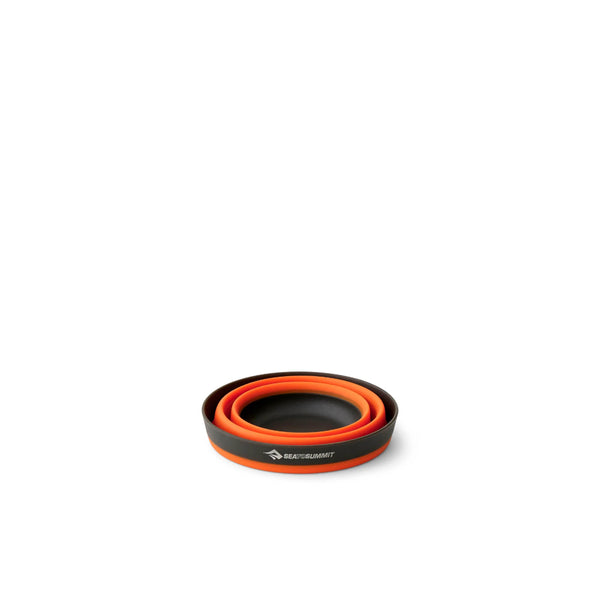 Orange | Sea To Summit Frontier Ultralight Collapsible Cup Image Showing Cup Collapsed.