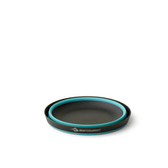 Medium/Light Blue | Sea To Summit Frontier Ultralight Collapsible Bowl Image Showing The Bowl Collapsed.