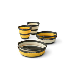 6 Piece | Sea To Summit Frontier Ultralight Collapsible Dinnerware Set Image Showing No Logos, Titles Or Variants.