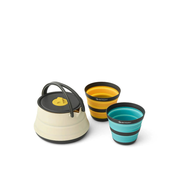 White | Sea To Summit Frontier Ultralight Cook Set Image Showing No  Logos Or Titles.