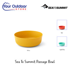 Sea To Summit Passage Bowl | Hero Image Showing All Logos, Titles And Variants.