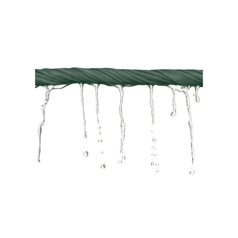 Sage Green | Sea To Summit Trek Towel Image Showing The Towel Having The Water Wrung Out Of The Towel.
