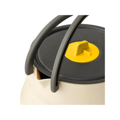 1.1L / White | Sea To Summit Frontier Ultralight Kettle Image Showing Close Up View Of The Lid, Handle And Spout.