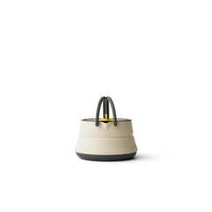 1.1L / White | Sea To Summit Frontier Ultralight Collapsible Kettle Image Showing Front View.