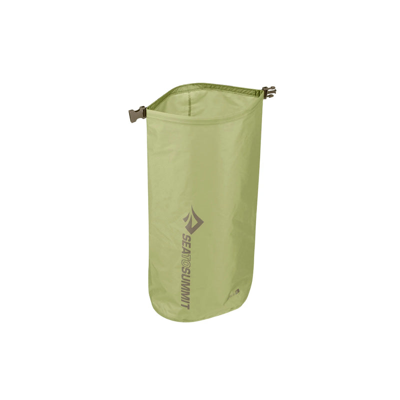 Tarragon | Sea To Summit Ultra Sil Dry Bag Image Showing Bag Open.