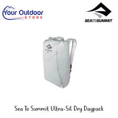 Sea To Summit Ultra-Sil Dry Daypack | Hero Image Showing All Logos And Titles.