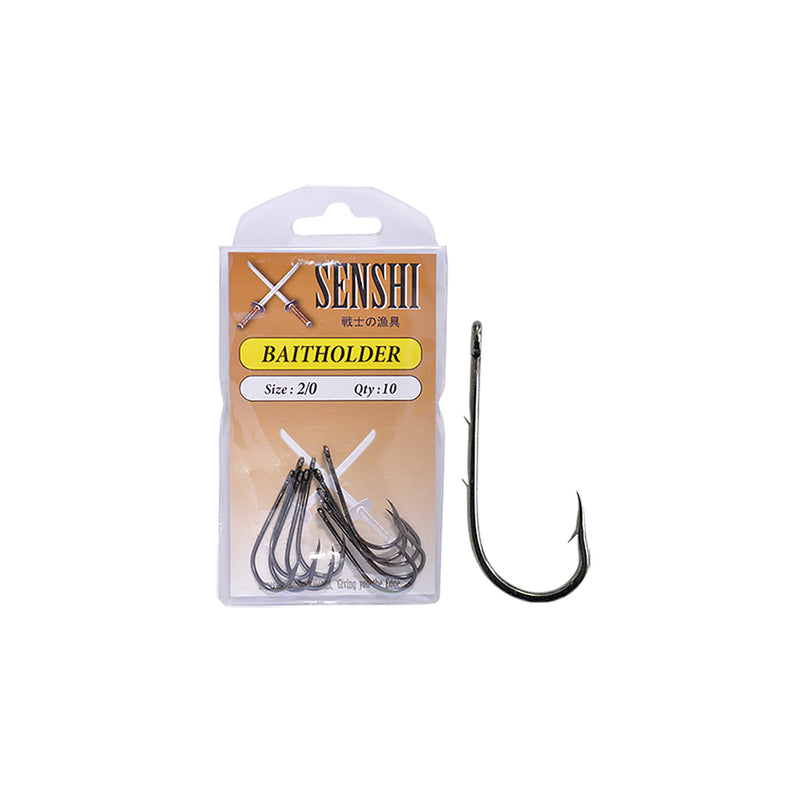 Senshi Baitholder Hooks 10Pack | Image Showing No Logos Or Titles.