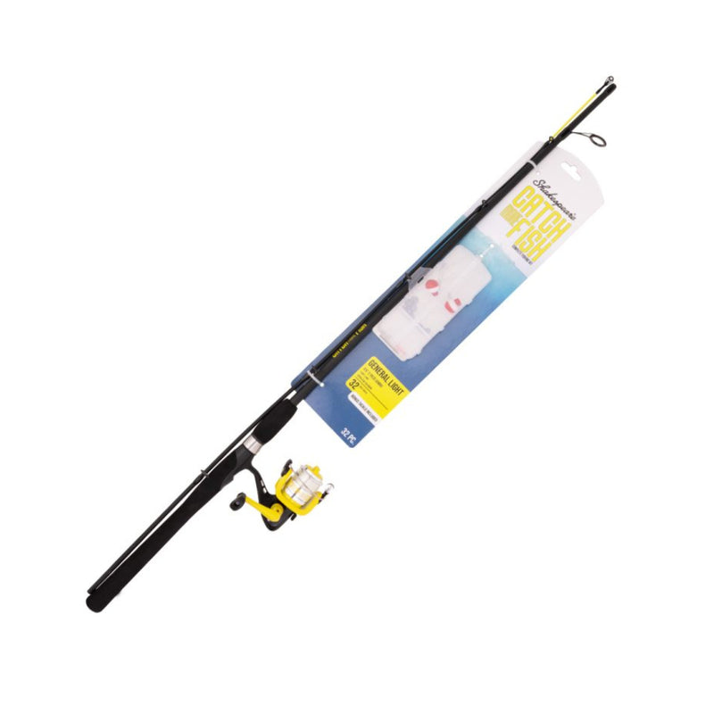 Black / Yellow | Shakespeare Catch More Fish General Light Combo Image Showing No Logos Or Titles.