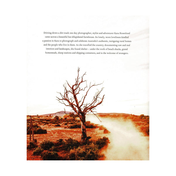 Shelter - How Australians Live By Kara Rosenlund | Image Showing View Of The Back Cover.