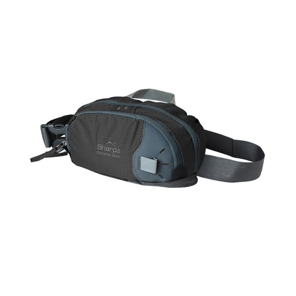 Black | Sherpa Bum Bag Image Showing No Logos Or Titles.