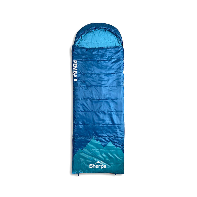 Teal | Sherpa Pemba 0 Sleeping Bag Image Showing No logos Or Titles.