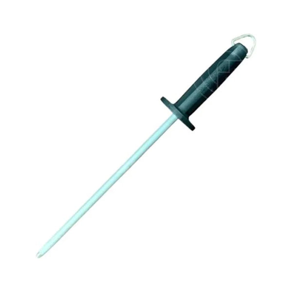 Black | Sicut Sharpening Steel Medium Cut 10'' Image Showing No Logos Or Titles.