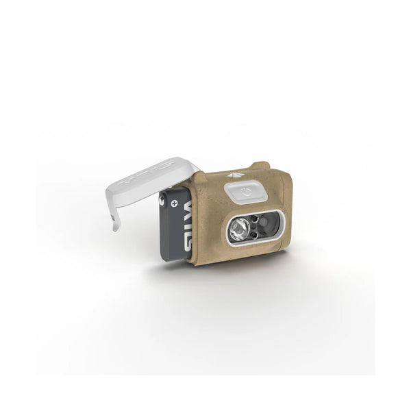 Natural | Silva Terra Scout H 350lm Headlamp Image Showing Where The Battery Goes In The Headlamp.