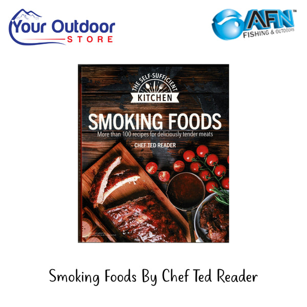 Smoking Foods By Chef Ted Reader | Hero image Showing All Logos And Titles.