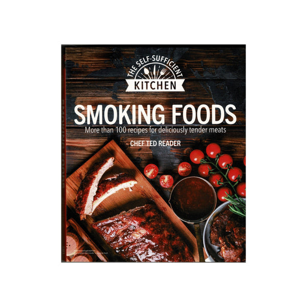 Smoking Foods By Chef Ted Reader | Image Showing No Logos Or Titles.
