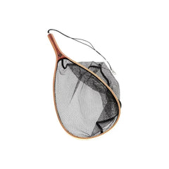 Snowbee Large Wooden Trout Net | Image Showing No Logos Or Titles.