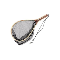 Small | Snowbee Small Wooden Landing Net Image Showing No Logos Or Titles.