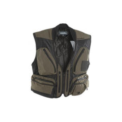 Olive / Black | Snowbee Superlight Mesh Fly Vest Image Showing No Logos Or Titles.