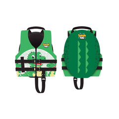 Crocodile | Splash Ratz Child 12-25kgs Image Showing Front And Back View.