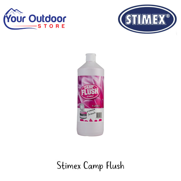 Stimex Camp Flush | Hero Image Showing All Logos And Titles.
