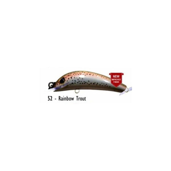 Rainbow Trout | Stump Jumper Finesse Dual Depth Lure 55mm Image Showing No Logos Or Titles.