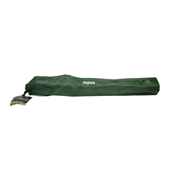 Green | Supex Camp Quad Chair Image Showing The Chair Packed Down And Inside Of The Travel And Transport Chair.