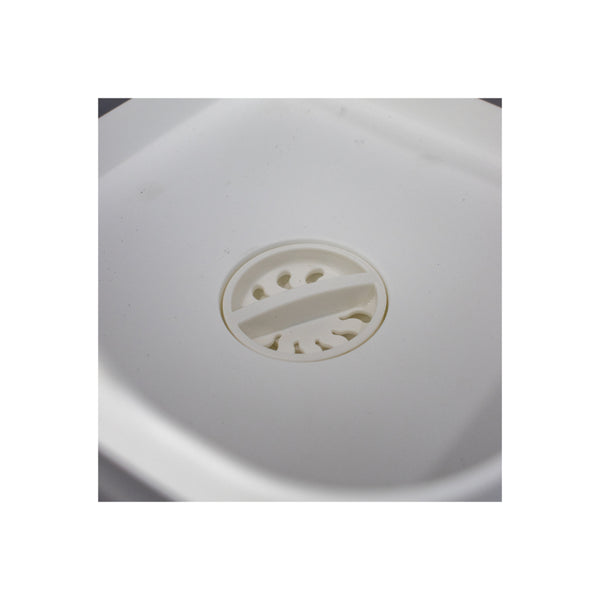 9L | Supex Collapsible Sink With Drainer Image Showing Close Up View Of The Drain Plug.