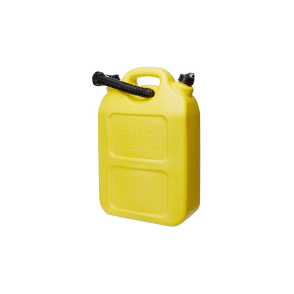 Yellow | Supex Diesel Fuel Can 20L Image Showing No Logos Or Titles.