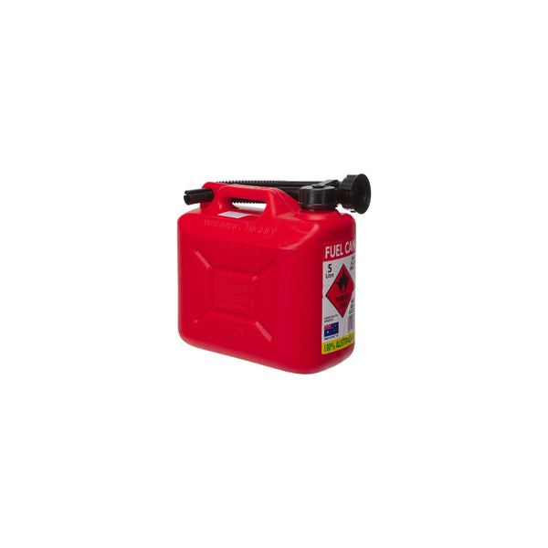 Red - 5L | Supex Fuel Can Image Sowing No Logos Or Titles.
