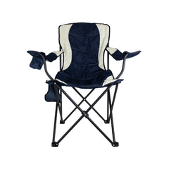 Blue And White | Supex King Size Action Chair Image Showing No Logos Or Titles, Front View.
