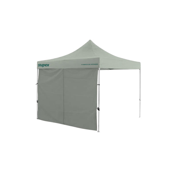 Green | Supex Portable Gazebo Solid 3x3 Wall Image Showing No Logos Or Titles(Gazebo Sold Separately).