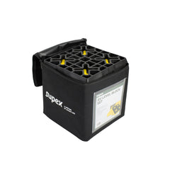 Yellow | Supex RV Level Block Set Image Showing Carry Case With Top Open.