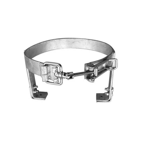 Stainless Steel | Supex Small Adjustable Gas Bottle Holder Image Showing No Logos Or Titles.