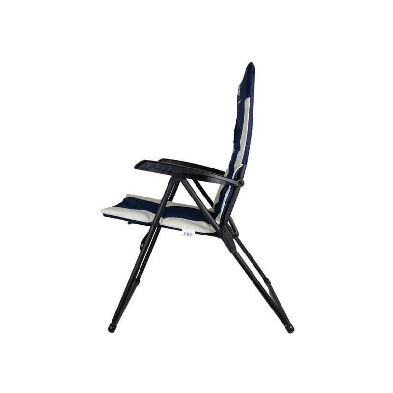 Supex The Weekender 5 Position Arm Chair | Image Showing Side View.