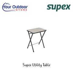 Supex Utility Table | Hero image Showing All Logos And Titles.