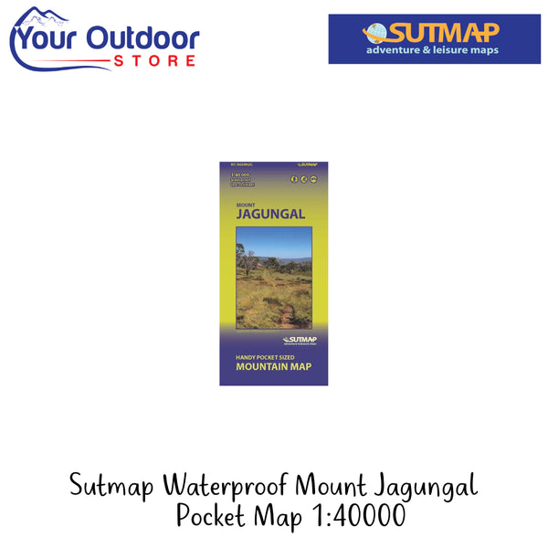 Sutmap Waterproof Mount Jagungal Pocket Map 1:40000 | Hero Image Showing All Logos And Titles.