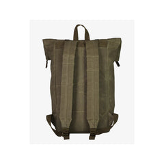 Taupe | Swanndri Arrowtown Backpack Image Showing Back View.