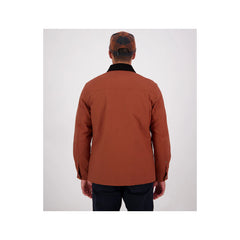 Rusty | Swanndri Barrytown V3 Canvas Jacket Image Showing Back View.