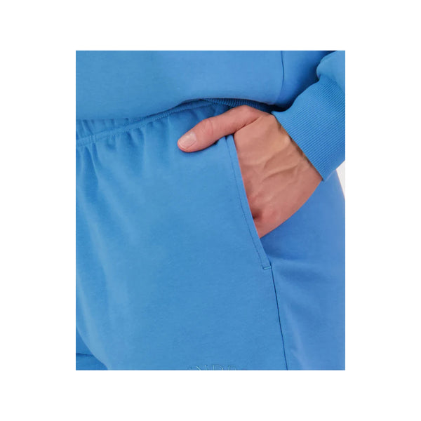 Maui Blue | Swanndri Club Swan Womens Short Image Showing Close Up View Of The Pocket.