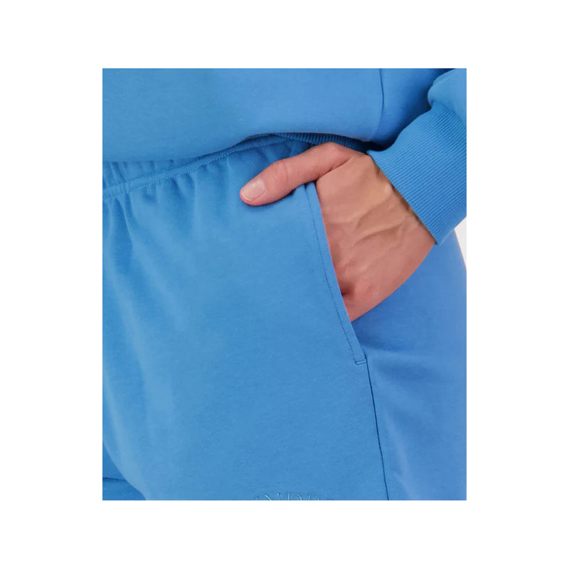 Maui Blue | Swanndri Club Swan Womens Short Image Showing Close Up View Of The Pocket.