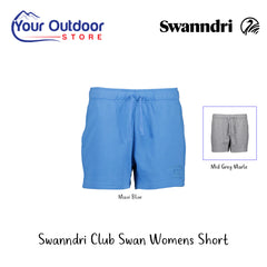 Swanndri Club Swan Womens Short | Hero Image Showing All Logos, Titles And Variants.