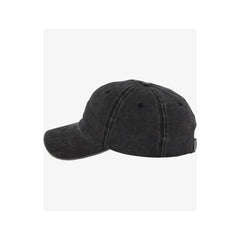 Vintage Black | Swanndri Fundamentals Embroidered Cap Image Showing Angled Back View.