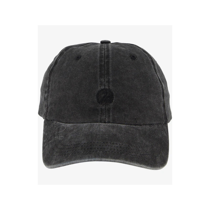  Vintage Black | Swanndri Fundamentals Embroidered Cap Image Showing Front View.