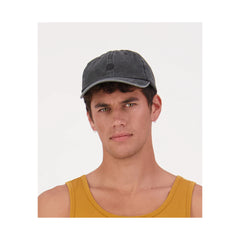 Vintage Black | Swanndri Fundamentals Embroidered Cap Image Showing No Logos Or Titles.