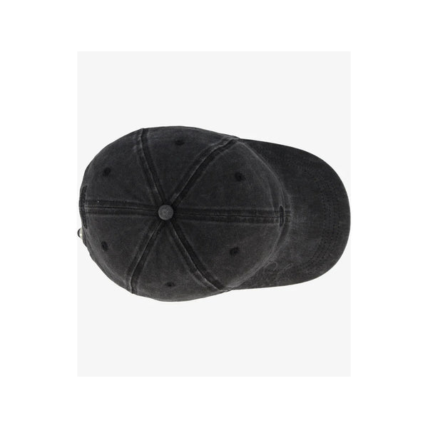 Vintage Black | Swanndri Fundamentals Embroidered Cap Image Showing Top View.