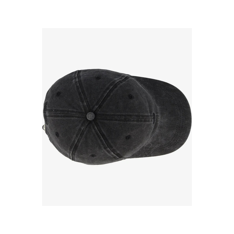 Vintage Black | Swanndri Fundamentals Embroidered Cap Image Showing Top View.