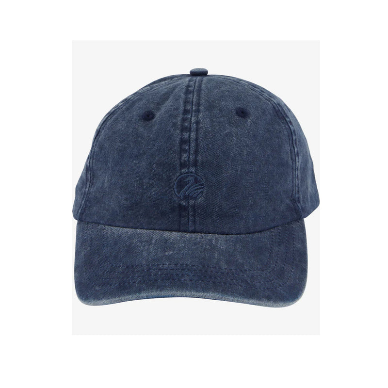 Vintage Navy | Swanndri Fundamentals Embroidered Cap Image Showing Front View.